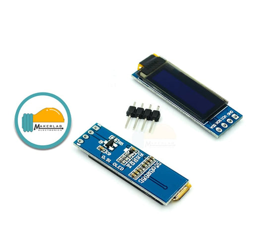 0.91 inch 128x32 IIC Oled LCD Blue LED Display Modules 