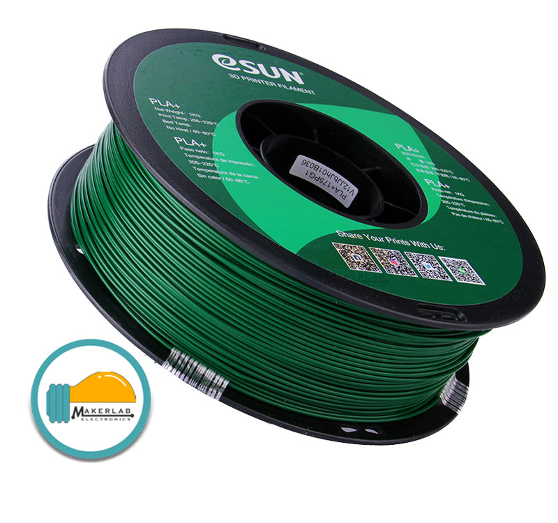 eSUN PLA+ White Black Grey Red Green Blue Yellow Orange  Filament 1.75mm PLA Plus 1KG Spool for Creality 3D Printer