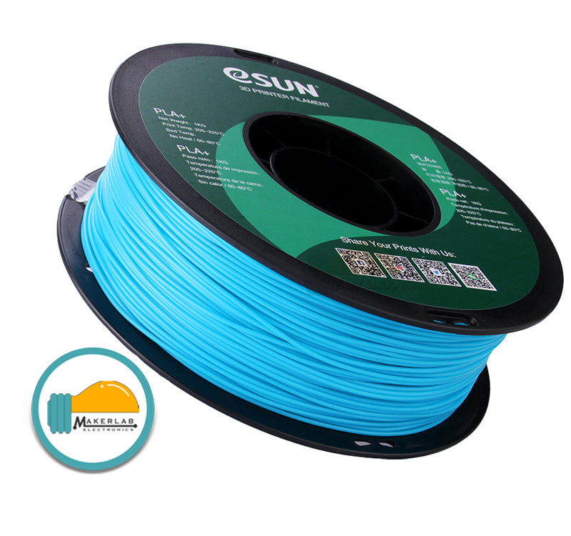 eSUN PLA+ White Black Grey Red Green Blue Yellow Orange  Filament 1.75mm PLA Plus 1KG Spool for Creality 3D Printer