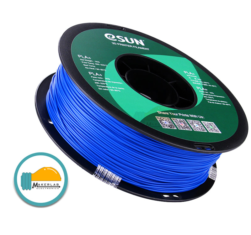 eSUN PLA+ White Black Grey Red Green Blue Yellow Orange  Filament 1.75mm PLA Plus 1KG Spool for Creality 3D Printer