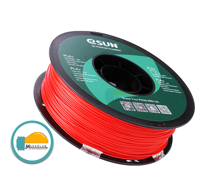 eSUN PLA+ White Black Grey Red Green Blue Yellow Orange  Filament 1.75mm PLA Plus 1KG Spool for Creality 3D Printer